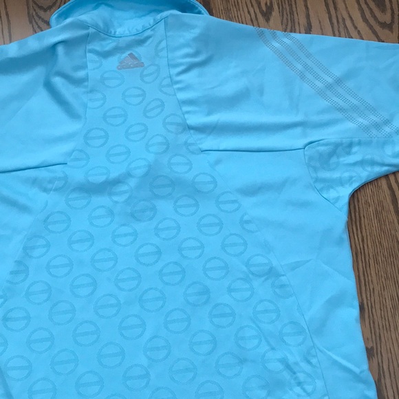 Adidas Men’s Light Blue Golf Polo - Picture 4 of 8